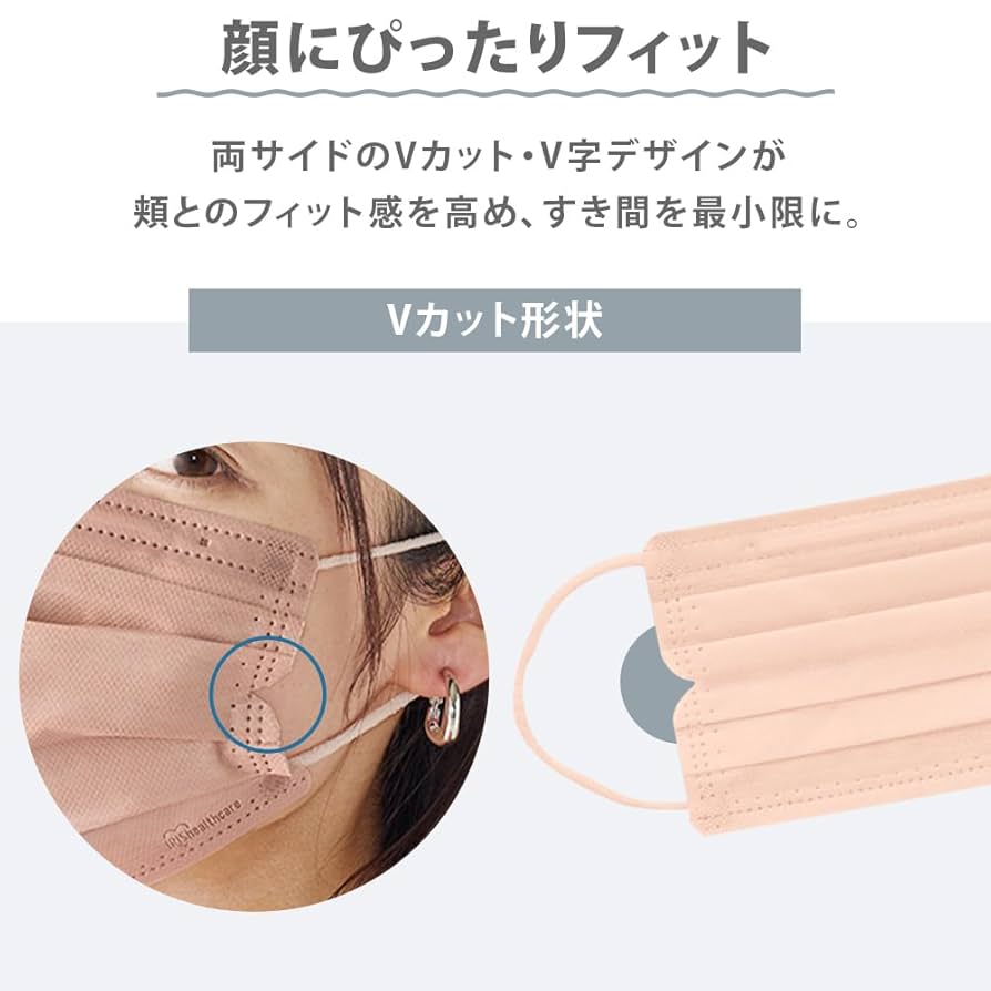 Amazon.co.jp: [アイリスオーヤマ] プリーツ型マスク 120枚